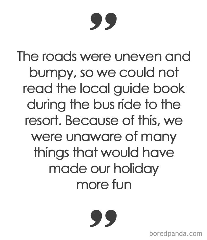 23 Travel Complaints That Measure The Limits Of Human Stupidity