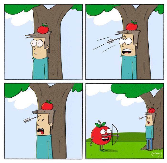 40 Hilarious And Dark Comics With A Sudden Twist By Scribbly G 40 Hilarious And Dark Comics With A Sudden Twist By Scribbly G