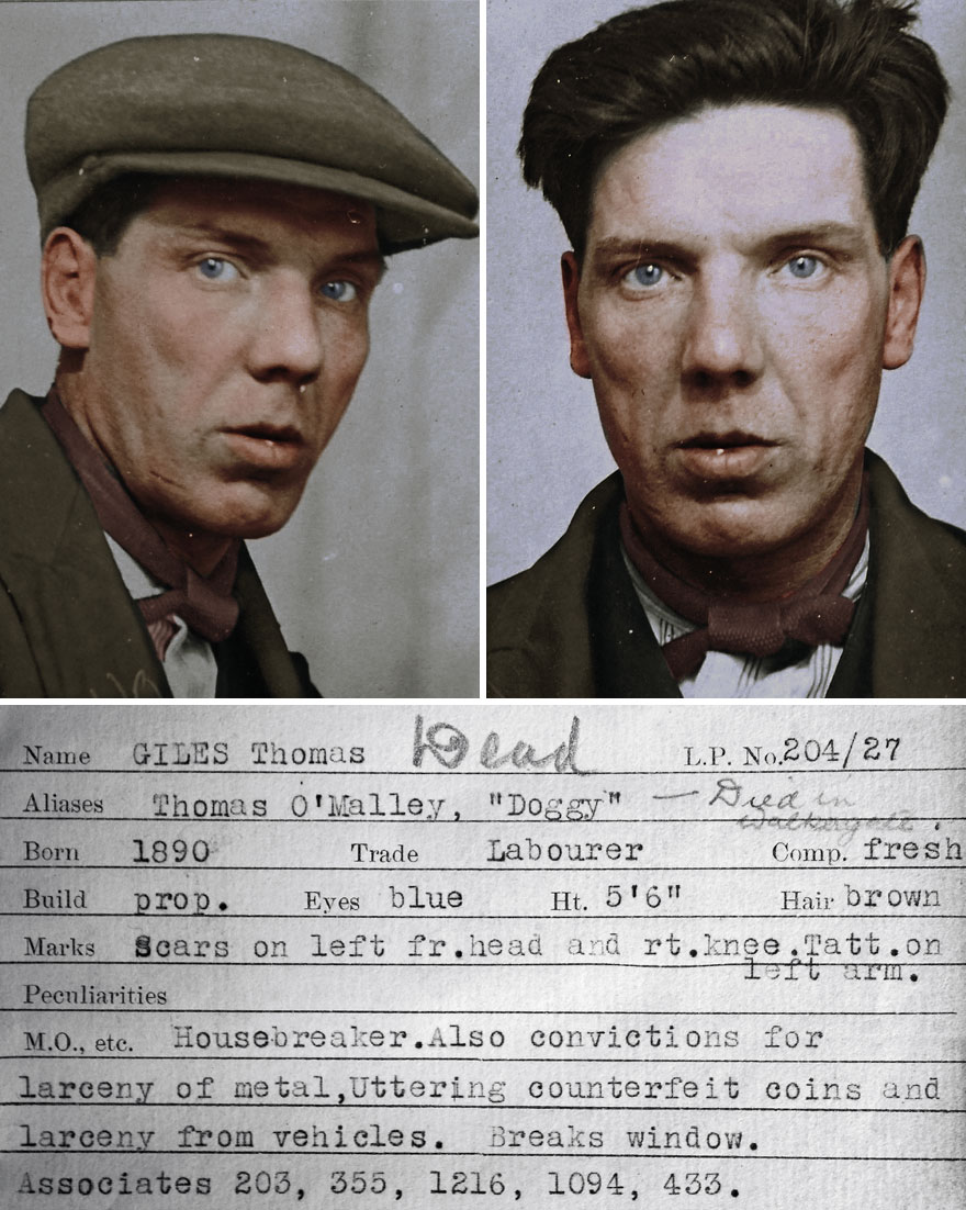 I Colorized 9 Mugshots Of Real Life 1930s Criminals And Here Are Their Stories I Colorized 9 Mugshots Of Real Life 1930s Criminals And Here Are Their Stories