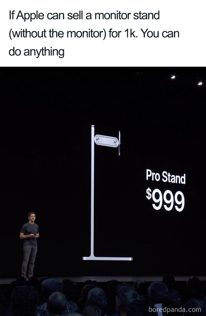 People Are Making Fun Of Apple&#8217;s New $999 Monitor Stand And Mac Pro With 30 Hilarious Memes
