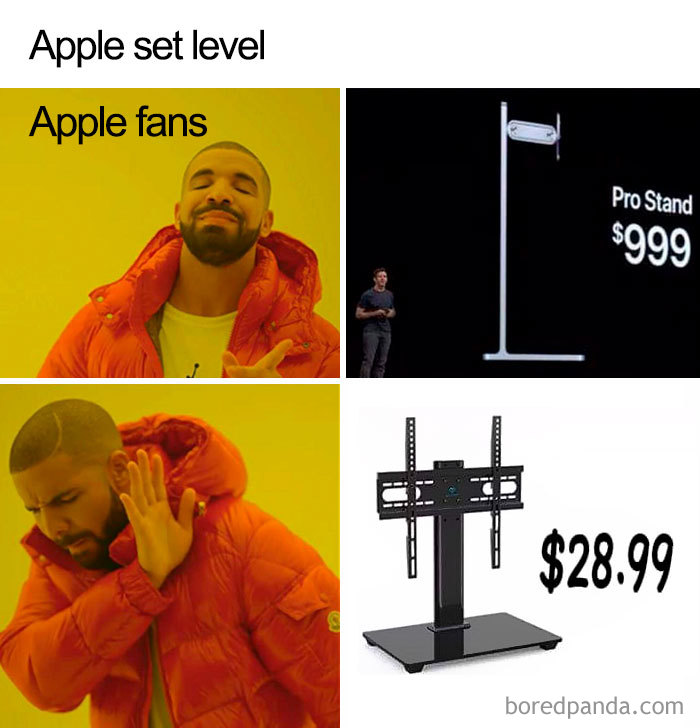 People Are Making Fun Of Apple&#8217;s New $999 Monitor Stand And Mac Pro With 30 Hilarious Memes