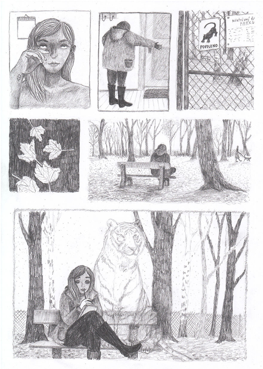 I Was Drawing A Mysterious Tiger Comics To Get My Life Back On Track After A Hard Breakup I Was Drawing A Mysterious Tiger Comics To Get My Life Back On Track After A Hard Breakup