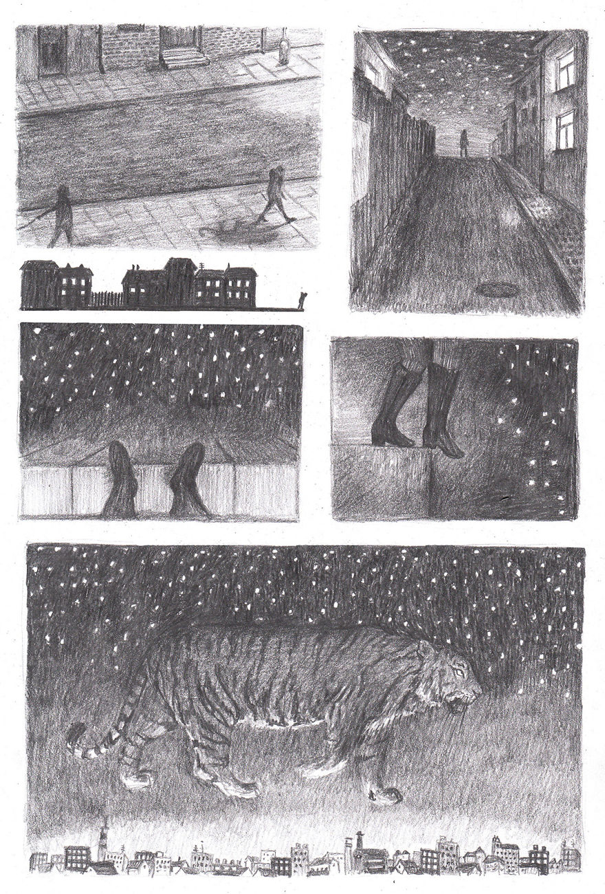 I Was Drawing A Mysterious Tiger Comics To Get My Life Back On Track After A Hard Breakup I Was Drawing A Mysterious Tiger Comics To Get My Life Back On Track After A Hard Breakup