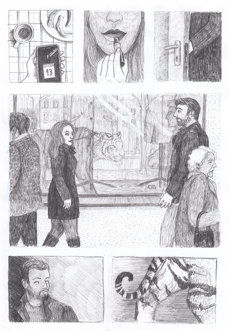 I Was Drawing A Mysterious Tiger Comics To Get My Life Back On Track After A Hard Breakup I Was Drawing A Mysterious Tiger Comics To Get My Life Back On Track After A Hard Breakup