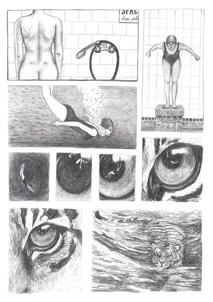 I Was Drawing A Mysterious Tiger Comics To Get My Life Back On Track After A Hard Breakup I Was Drawing A Mysterious Tiger Comics To Get My Life Back On Track After A Hard Breakup