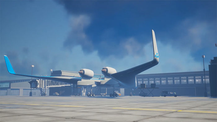 This Flying-V Airliner Was Designed By A Student And It Will Use 20% Less Fuel