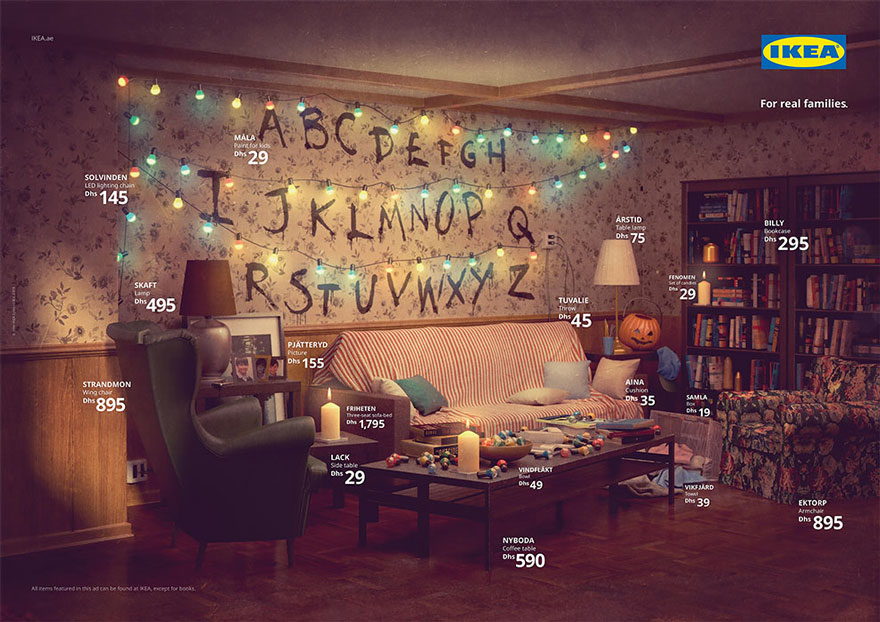 IKEA Recreates The Famous Living Rooms From The Simpsons, Friends And Stranger Things With Its Products