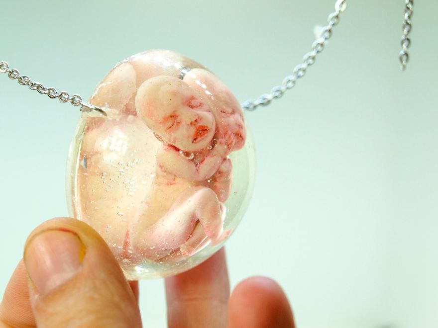 I Make Unusual Jewelry That Some People Think Is Creepy (20 Pics) I Make Unusual Jewelry That Some People Think Is Creepy (20 Pics)