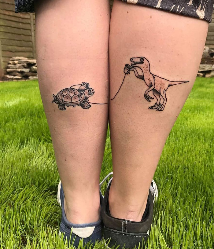 30 Cute Matching Tattoos That Are As Clever As They Are Creative 30 Cute Matching Tattoos That Are As Clever As They Are Creative