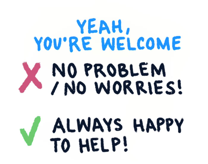 Designer Presents A Word Phrasing Hack That Will Make You Sound More Respectable On E-mails Designer Presents A Word Phrasing Hack That Will Make You Sound More Respectable On E-mails
