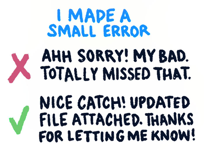 Designer Presents A Word Phrasing Hack That Will Make You Sound More Respectable On E-mails Designer Presents A Word Phrasing Hack That Will Make You Sound More Respectable On E-mails