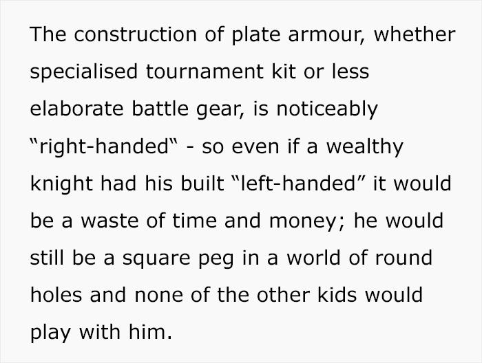 Someone Illustrates Why Stairs In Castles Were Spiral And Why Left-Handed Knights Were Physically Unable To Joust Someone Illustrates Why Stairs In Castles Were Spiral And Why Left-Handed Knights Were Physically Unable To Joust