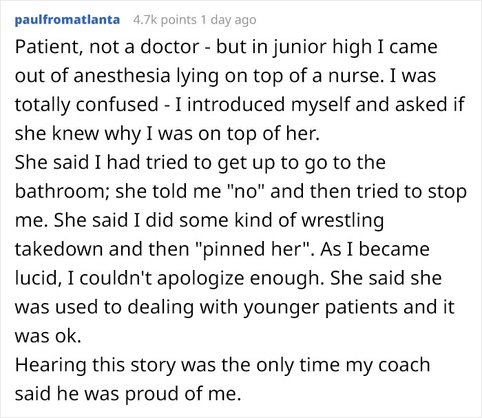 30 Funniest Things Patients Have Said On Anesthesia 30 Funniest Things Patients Have Said On Anesthesia