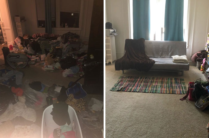 28 Before & After Bedroom Photos Of People Who Suffer From Depression 28 Before & After Bedroom Photos Of People Who Suffer From Depression