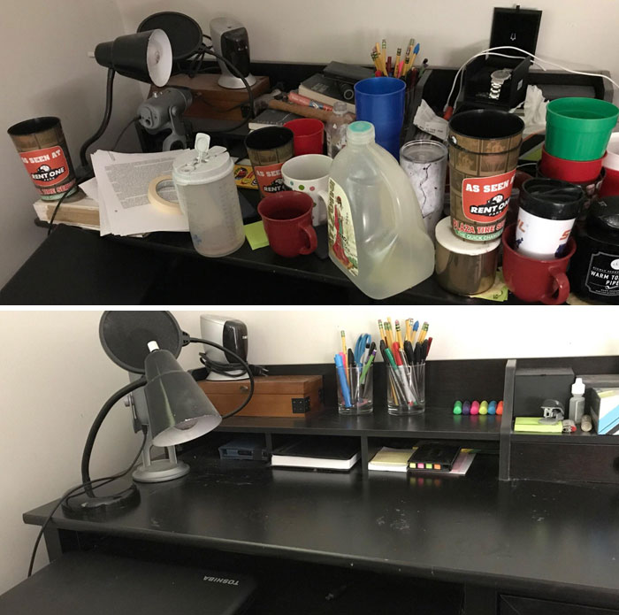 28 Before & After Bedroom Photos Of People Who Suffer From Depression 28 Before & After Bedroom Photos Of People Who Suffer From Depression