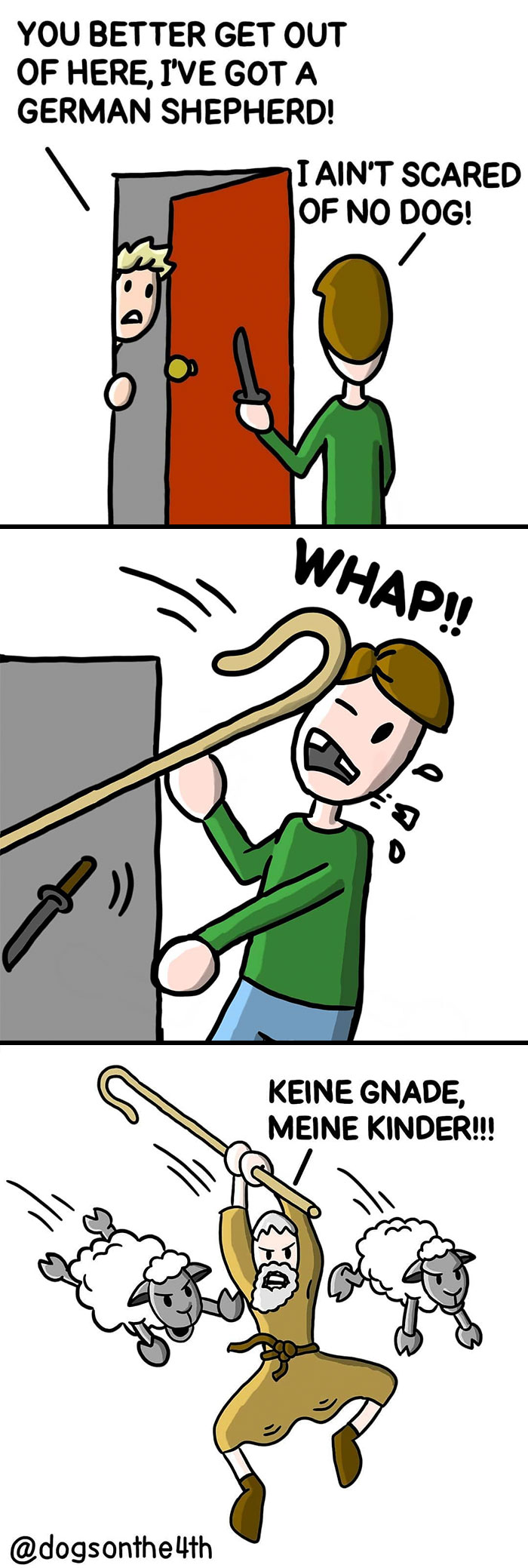 30 Hilariously Absurd Comics With Dark Undertones