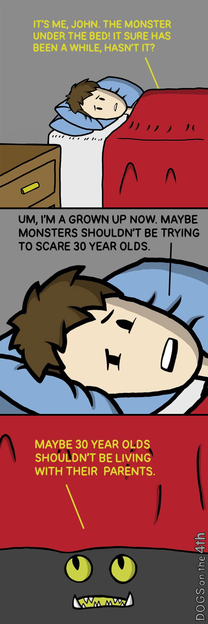 30 Hilariously Absurd Comics With Dark Undertones