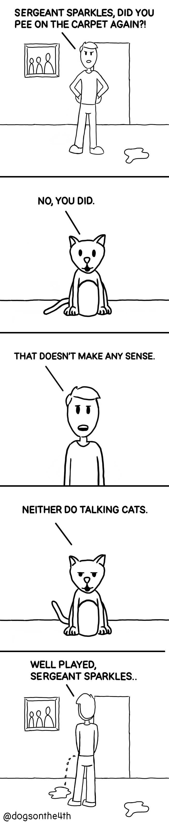 30 Hilariously Absurd Comics With Dark Undertones