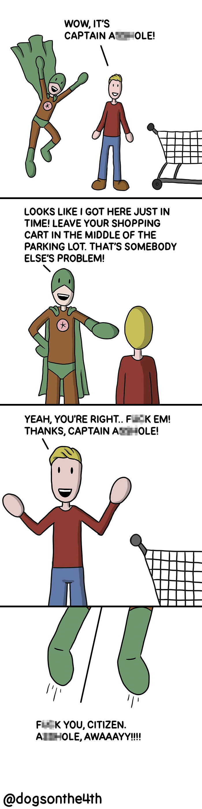 30 Hilariously Absurd Comics With Dark Undertones