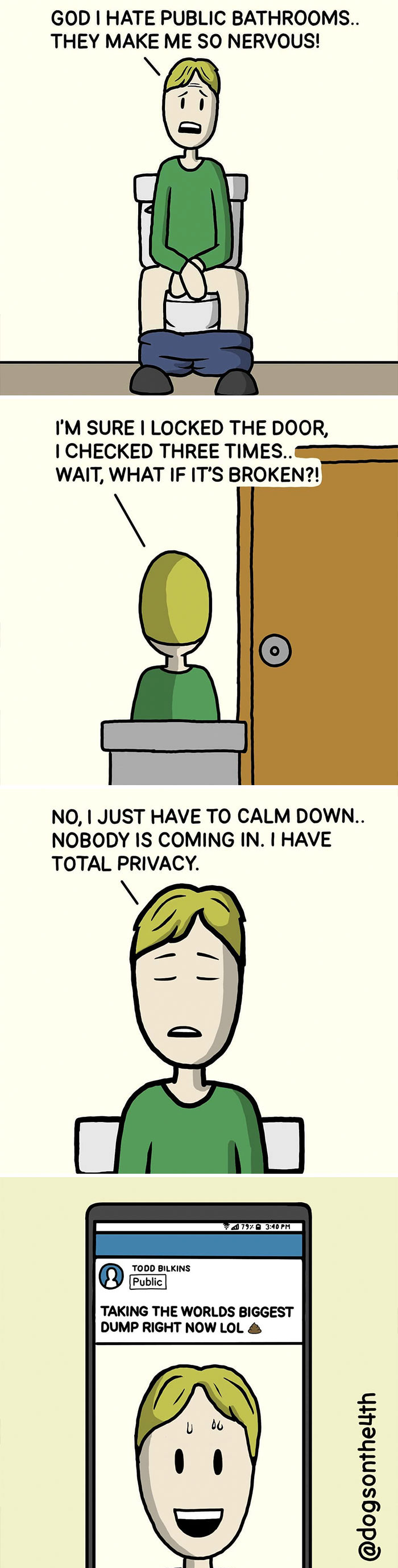 30 Hilariously Absurd Comics With Dark Undertones