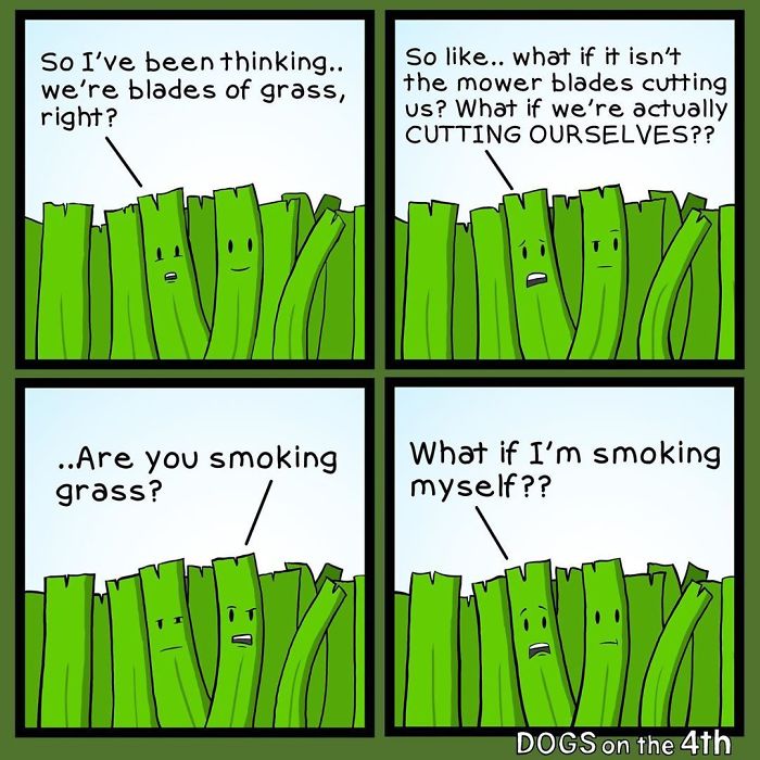 30 Hilariously Absurd Comics With Dark Undertones