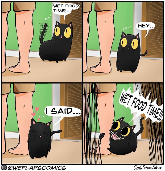 30 Comics That Show What Living With A Cat Is Really Like 30 Comics That Show What Living With A Cat Is Really Like