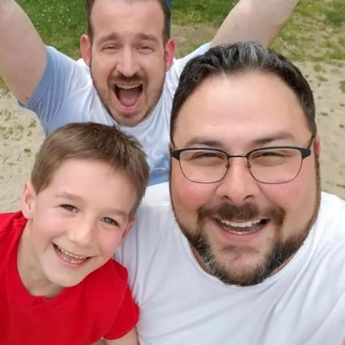 Dads Share A Heartwarming Picture Of Their First Day After Adopting A Son Dads Share A Heartwarming Picture Of Their First Day After Adopting A Son