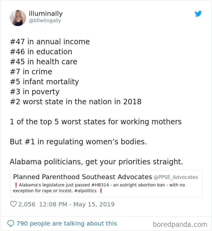 28 Most Savage Posts About The Alabama Abortion Law