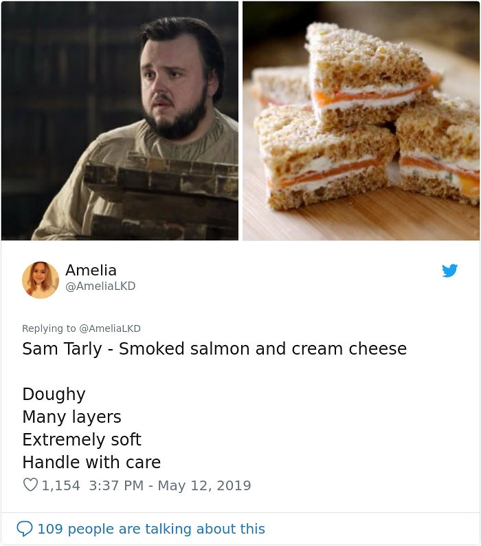Someone Reimagines The &#8216;Game Of Thrones&#8217; Men As Sandwiches And They&#8217;re Accurate