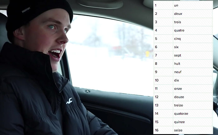 Man Hilariously Rants About The French Count To 100