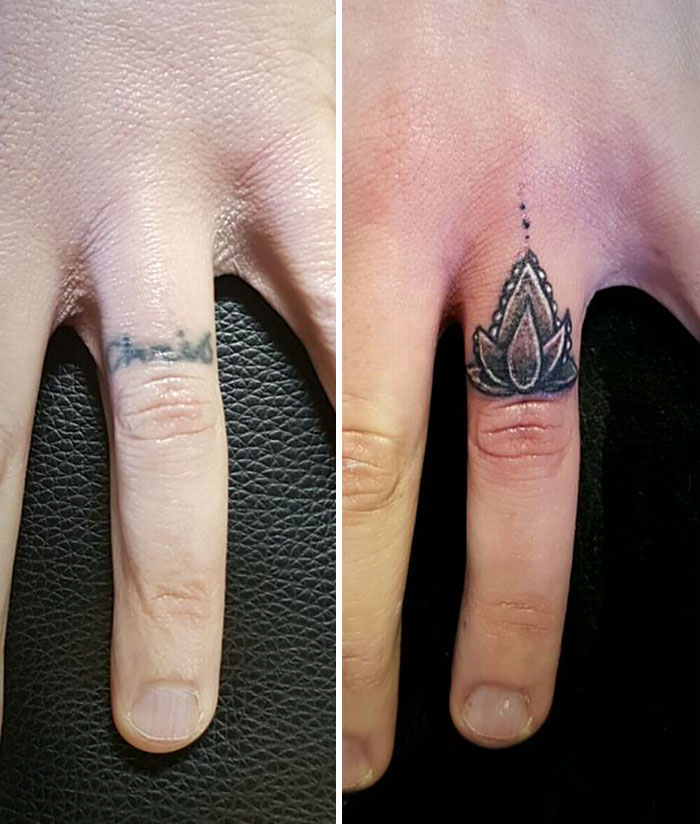 31 People Who Covered Up Tattoos Of Their Exes After Things Went Wrong 31 People Who Covered Up Tattoos Of Their Exes After Things Went Wrong