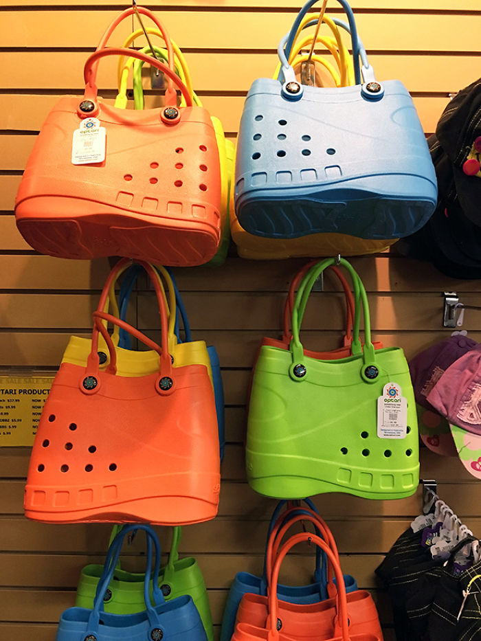 Crocs-Inspired Handbags Are A Thing And People Want Explanations Crocs-Inspired Handbags Are A Thing And People Want Explanations