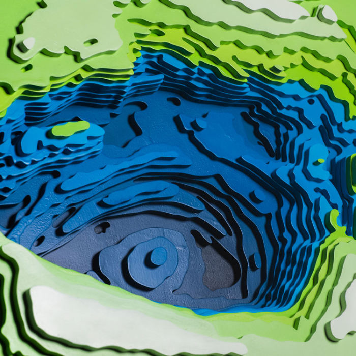 I Spent 5 Years Making These Topographic Sculptures, Each With Up To 2500 Individual Pieces I Spent 5 Years Making These Topographic Sculptures, Each With Up To 2500 Individual Pieces