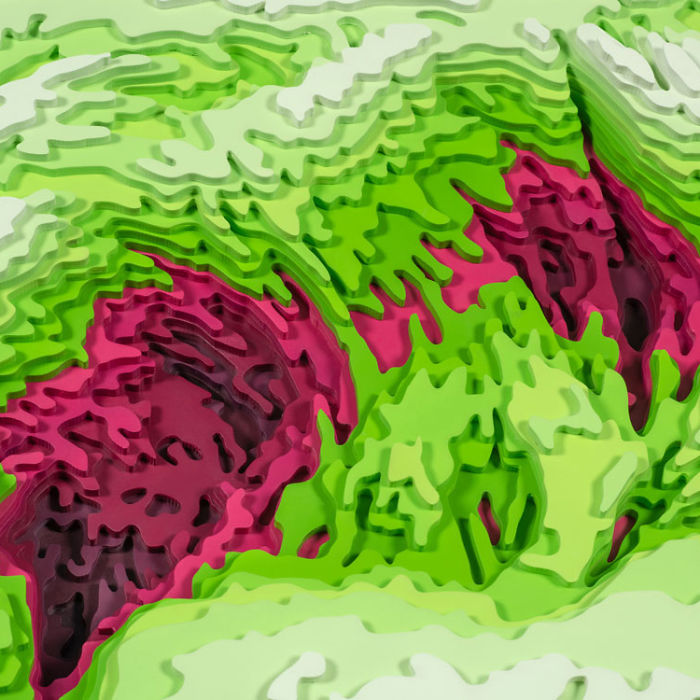 I Spent 5 Years Making These Topographic Sculptures, Each With Up To 2500 Individual Pieces I Spent 5 Years Making These Topographic Sculptures, Each With Up To 2500 Individual Pieces