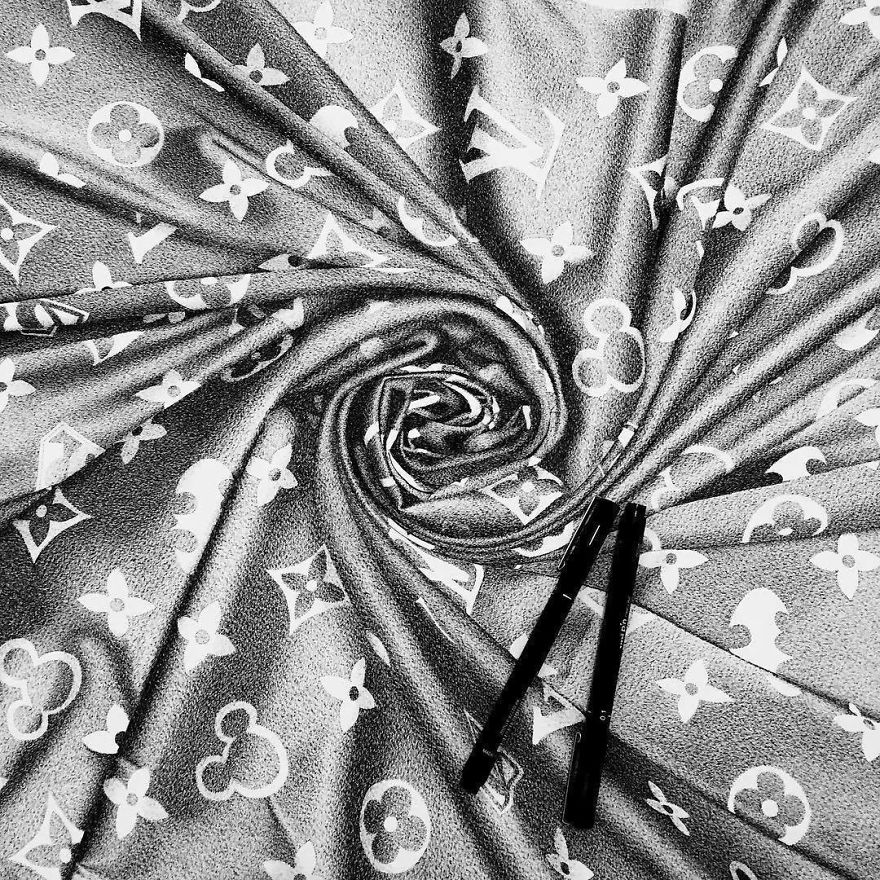 58 Ultra-Realistic Pen Drawings Of Iconic Design And Pop Culture Objects By Alessandro Paglia