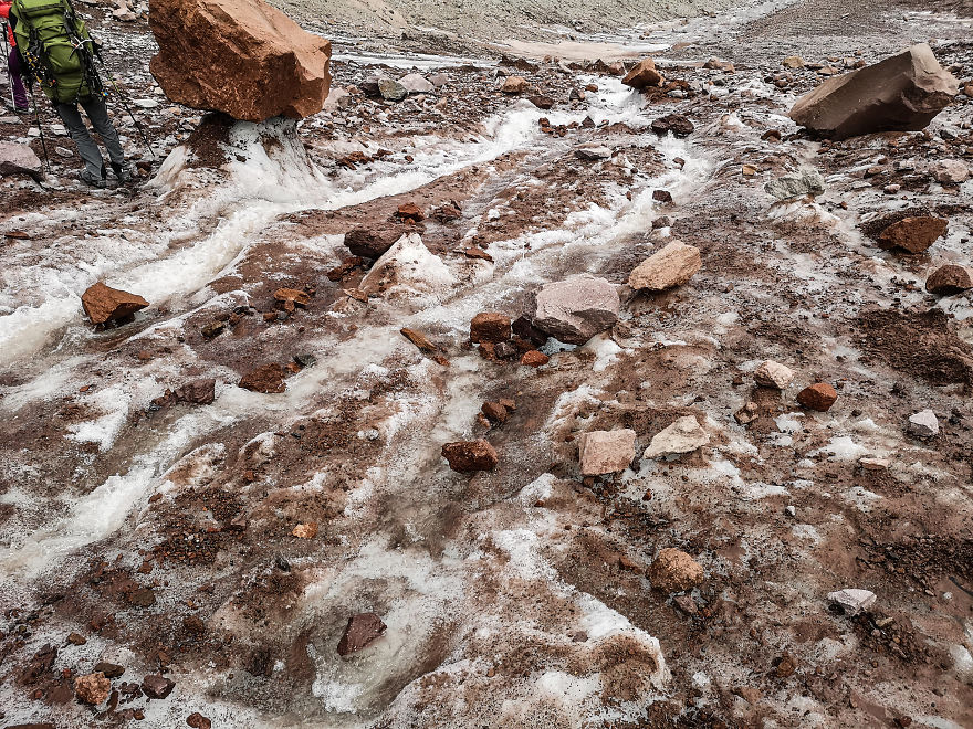 Expedition To Mount Kazbek: Day 5 – Descending Through The Hell Expedition To Mount Kazbek: Day 5 – Descending Through The Hell