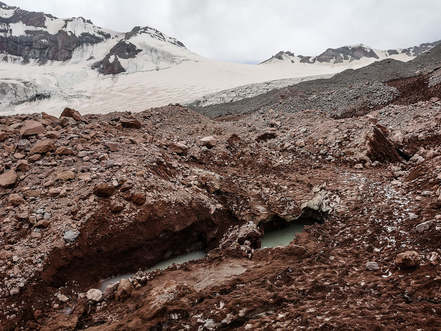 Expedition To Mount Kazbek: Day 5 – Descending Through The Hell Expedition To Mount Kazbek: Day 5 – Descending Through The Hell