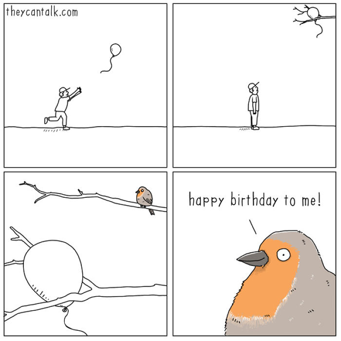 I Show What Birds Would Say If They Could Talk (26 Pics) I Show What Birds Would Say If They Could Talk (26 Pics)