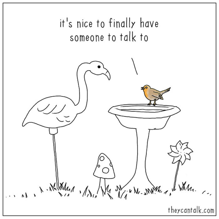 I Show What Birds Would Say If They Could Talk (26 Pics) I Show What Birds Would Say If They Could Talk (26 Pics)