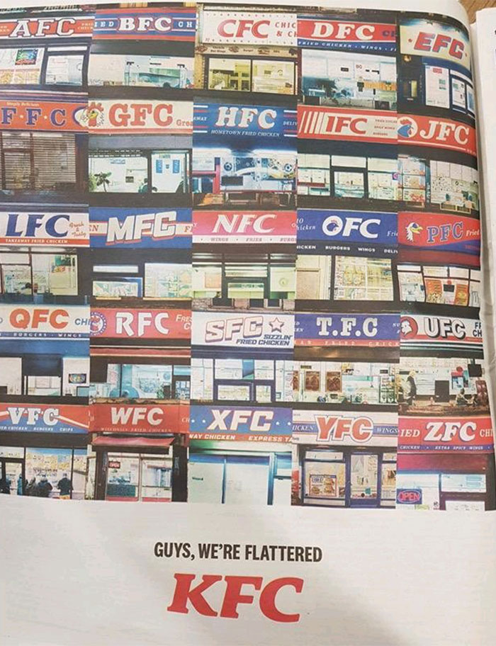 45 Times People Took ‘Inspiration’ From Famous Brands 45 Times People Took ‘Inspiration’ From Famous Brands