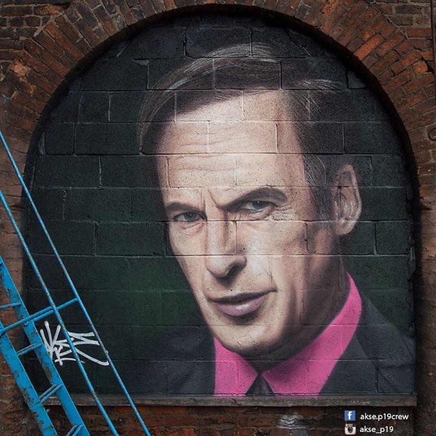 Street Artist Pays Homage To Pop Icons With Giant Murals