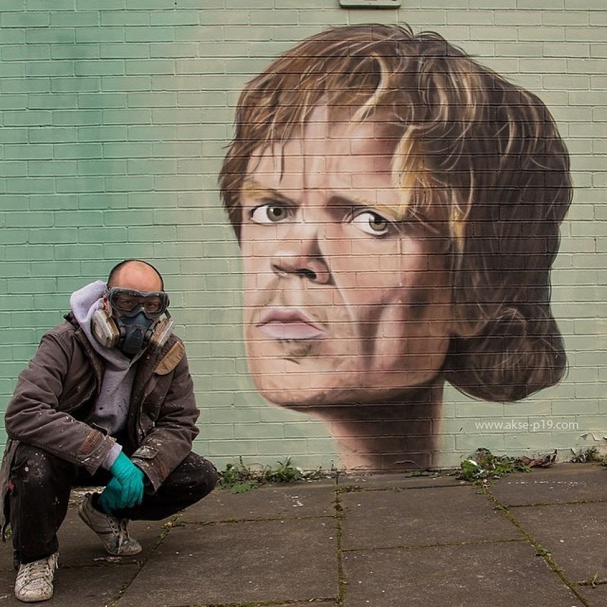 Street Artist Pays Homage To Pop Icons With Giant Murals