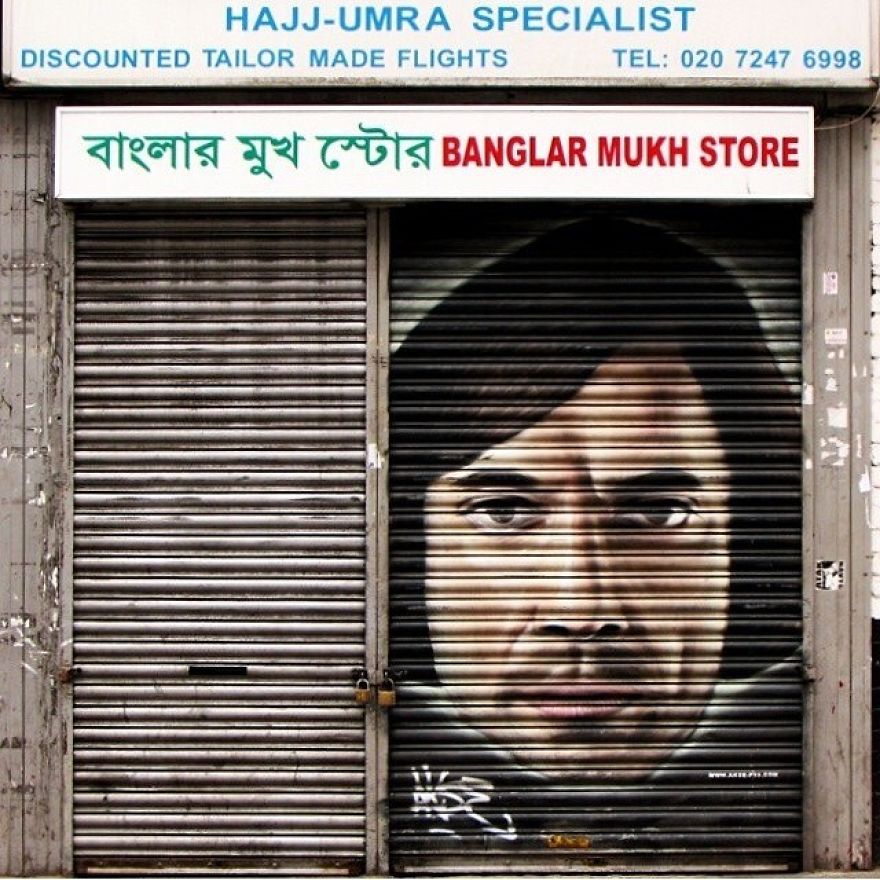 Street Artist Pays Homage To Pop Icons With Giant Murals