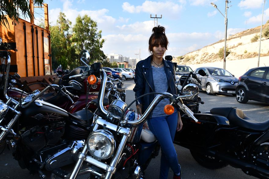Females Bikers In Middle East Females Bikers In Middle East