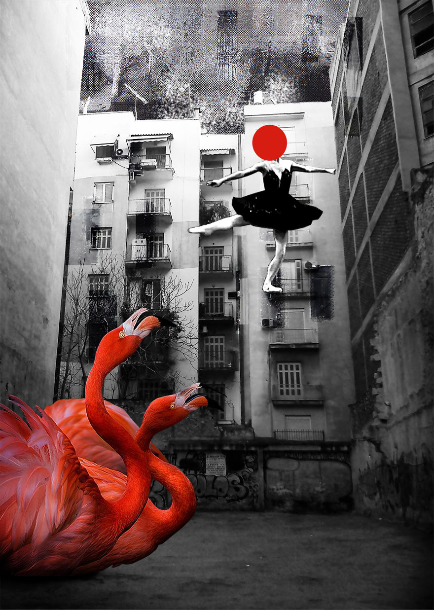 I Create The Weirdest Digital Collages Of Urban Surrealism And Greek Myths