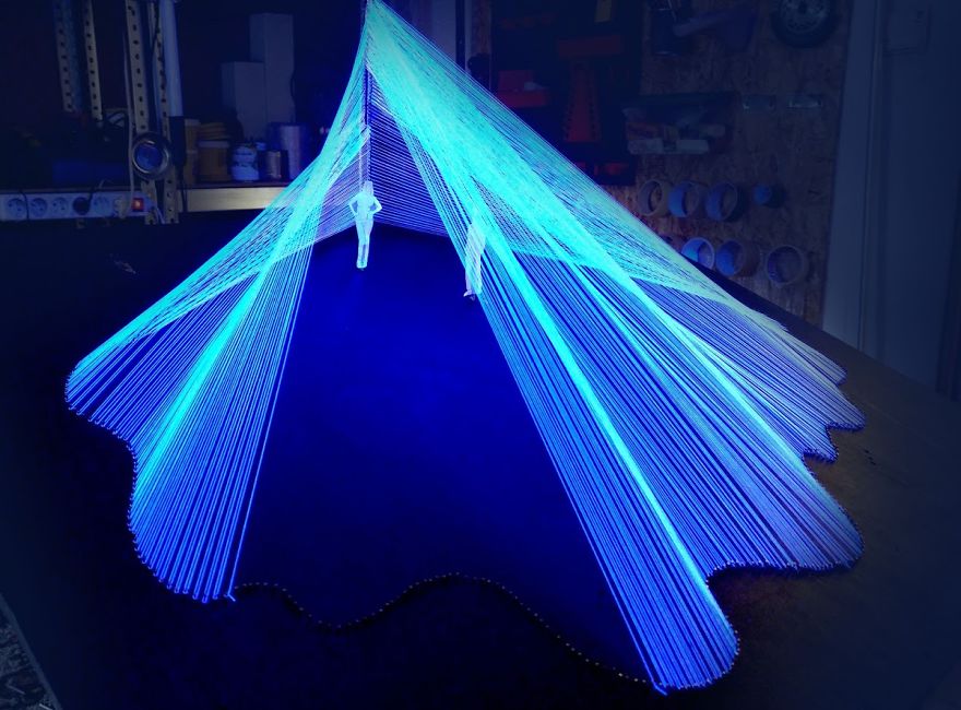 We Make String Installations With Tens Of Thousands Of Intersecting Straight Lines We Make String Installations With Tens Of Thousands Of Intersecting Straight Lines