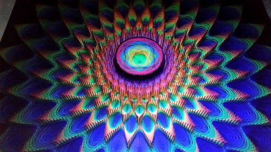 We Make String Installations With Tens Of Thousands Of Intersecting Straight Lines We Make String Installations With Tens Of Thousands Of Intersecting Straight Lines