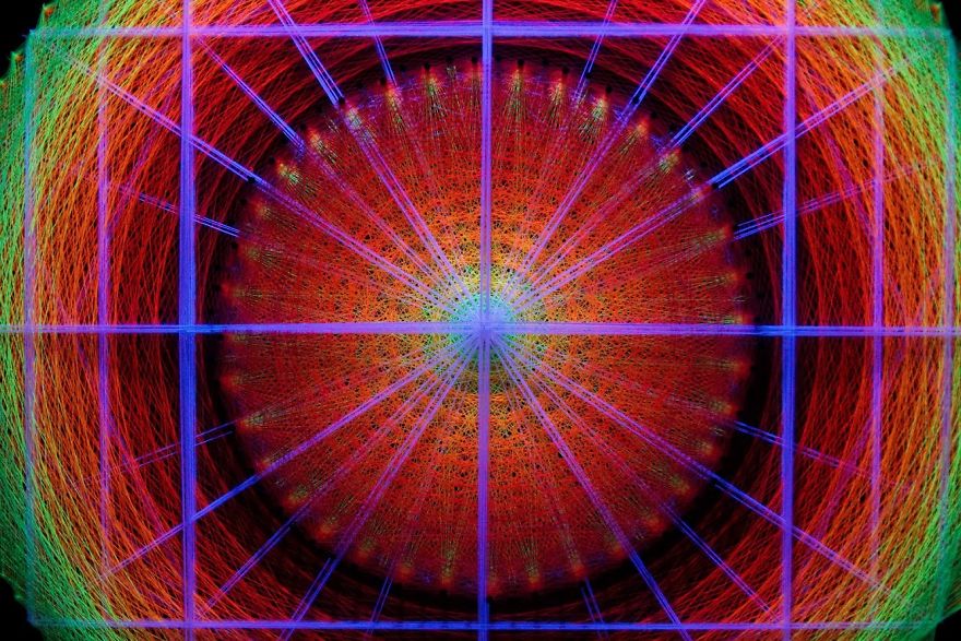 We Make String Installations With Tens Of Thousands Of Intersecting Straight Lines We Make String Installations With Tens Of Thousands Of Intersecting Straight Lines