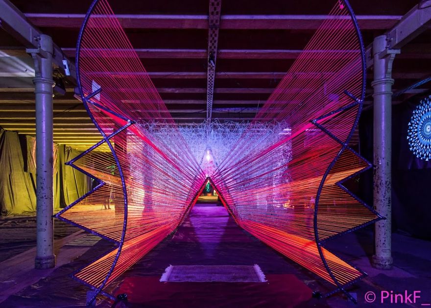 We Make String Installations With Tens Of Thousands Of Intersecting Straight Lines We Make String Installations With Tens Of Thousands Of Intersecting Straight Lines