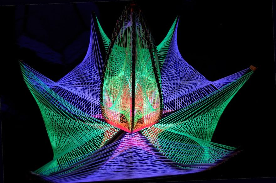 We Make String Installations With Tens Of Thousands Of Intersecting Straight Lines We Make String Installations With Tens Of Thousands Of Intersecting Straight Lines